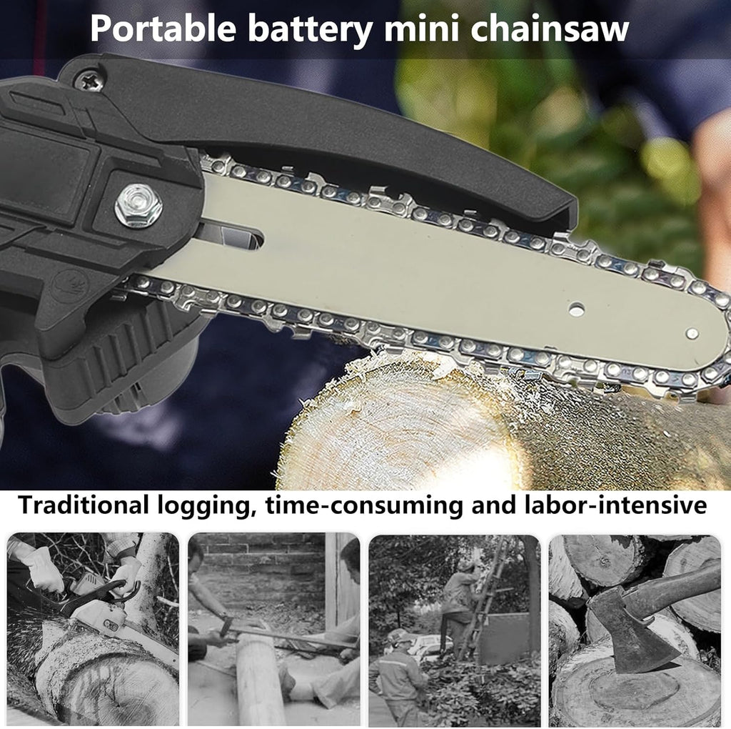 Mini Motosierra Electrica De Mano 48V